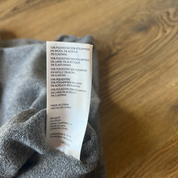 Free People Jamie Sweater Dark Heather Grey - Picture 4 of 5